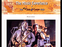 Tablet Screenshot of jazzandcabaretclub.thundertix.com